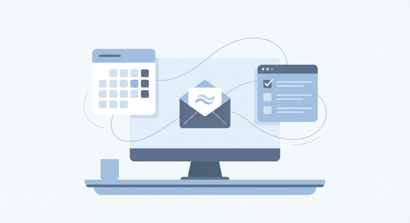 Zapploy dashboard showing unified calendar and task management